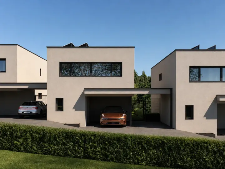 Rendu 3D extérieur, vue 1.