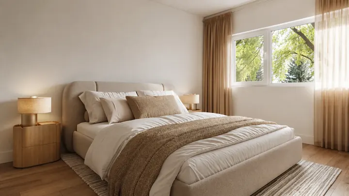 Rendu 3D intérieur, vue 1.
